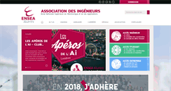 Desktop Screenshot of ingenieurs-ensea.fr
